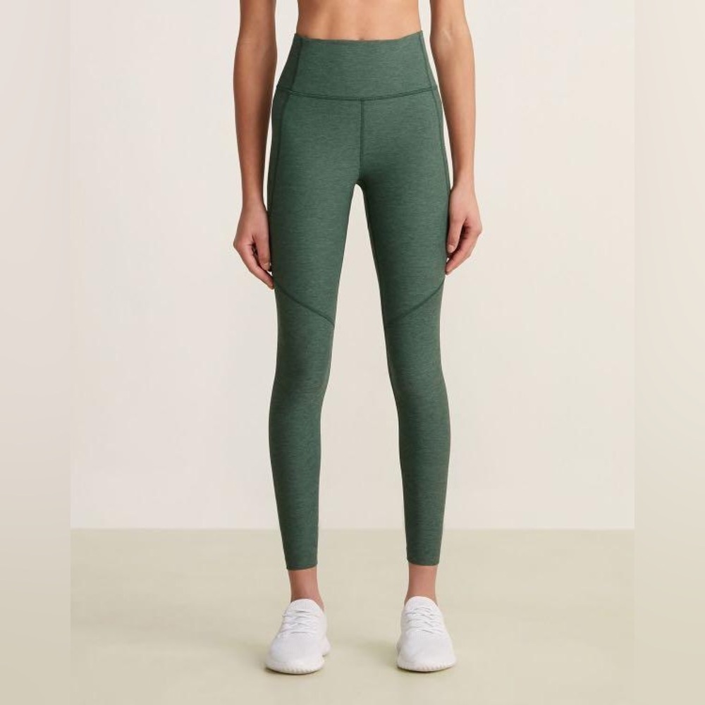 Outdoor Voices Forest Green Compression 7/8 Leggings